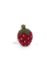 Felt Wild Strawberry Ornament