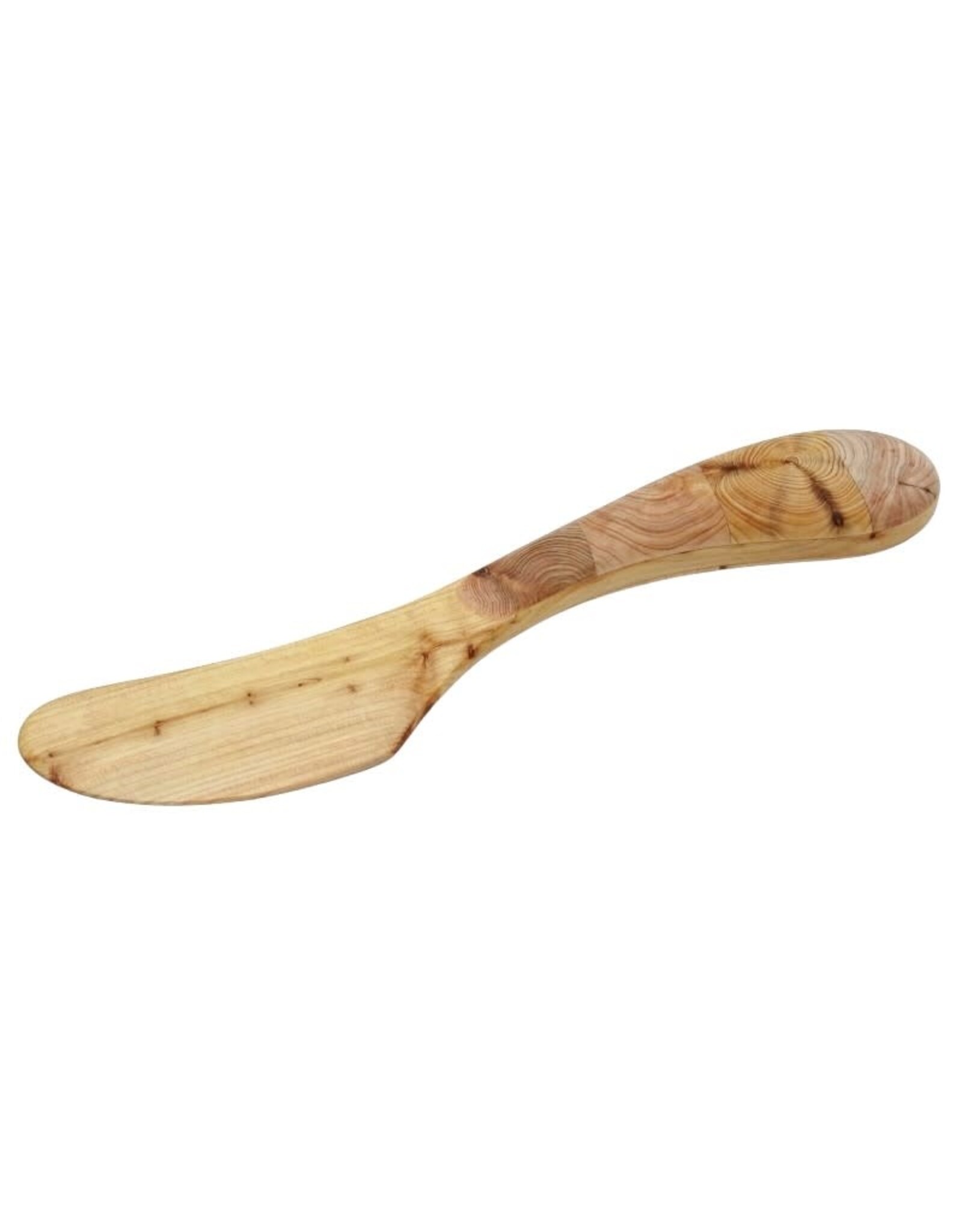 Estonian Juniper Butter Spreader w Mosaic Handle