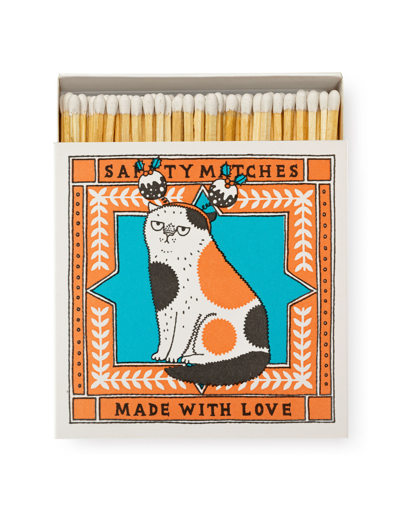 Christmas Cat Luxury Matches
