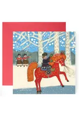 Winter Rider Holiday Card
