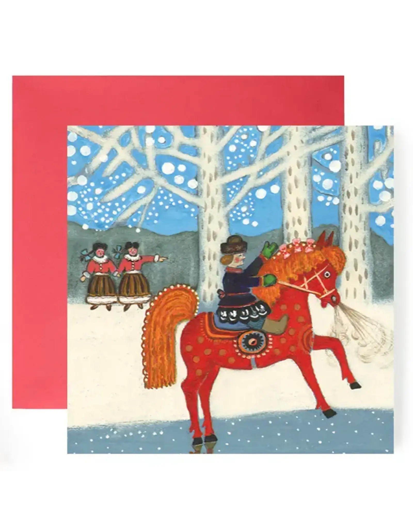 Winter Rider Holiday Card