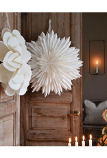 White Ice Hanging Window Star
