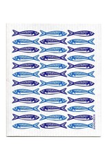 Sardines Swedish Dishcloth
