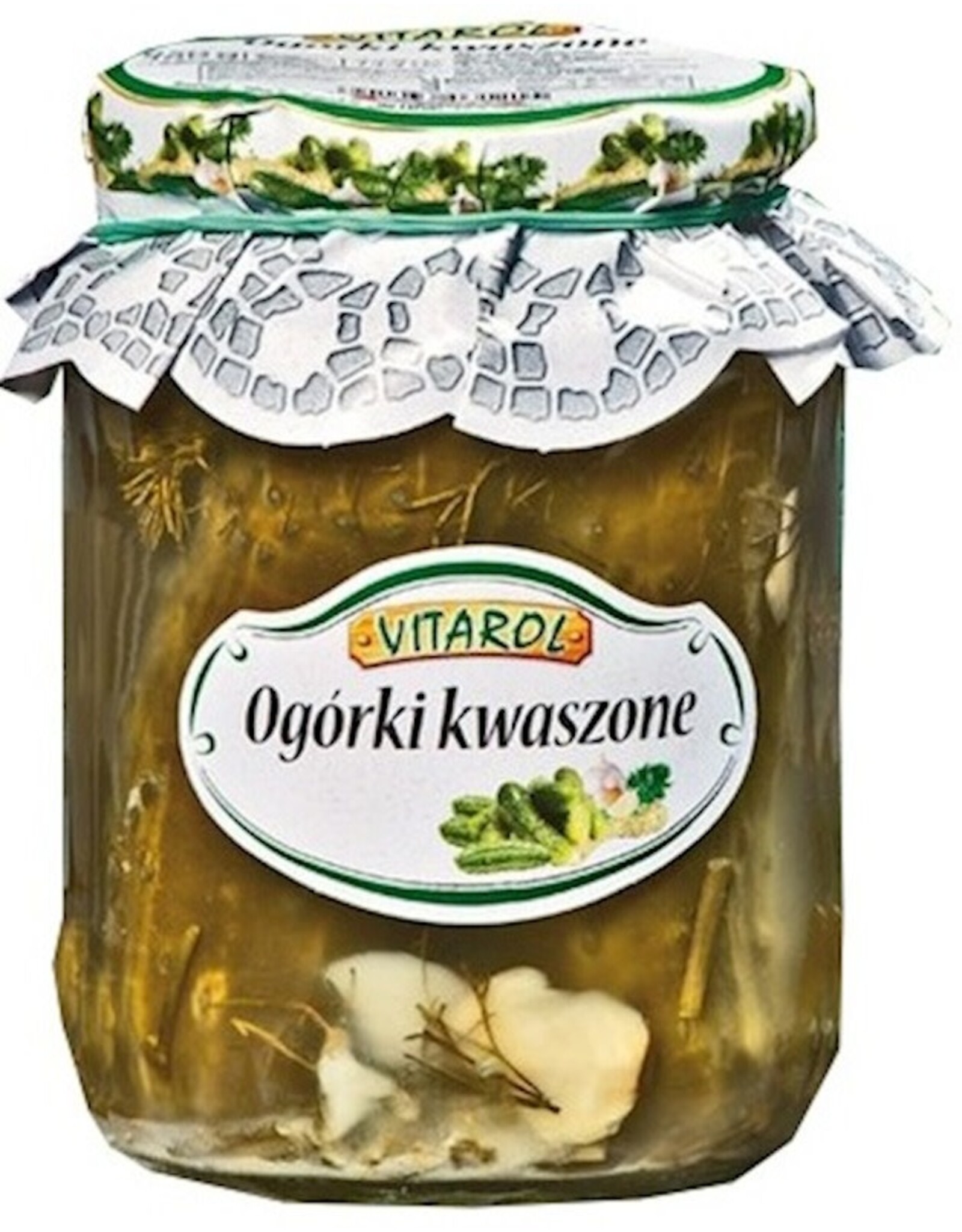 Homestyle Pickles in Brine