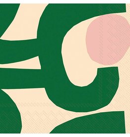 Marimekko Seppel Green Luncheon Napkins