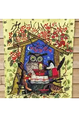 Magpie's Dinner Guests Tea Towel