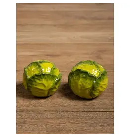 Cabbage Salt & Pepper Shakers