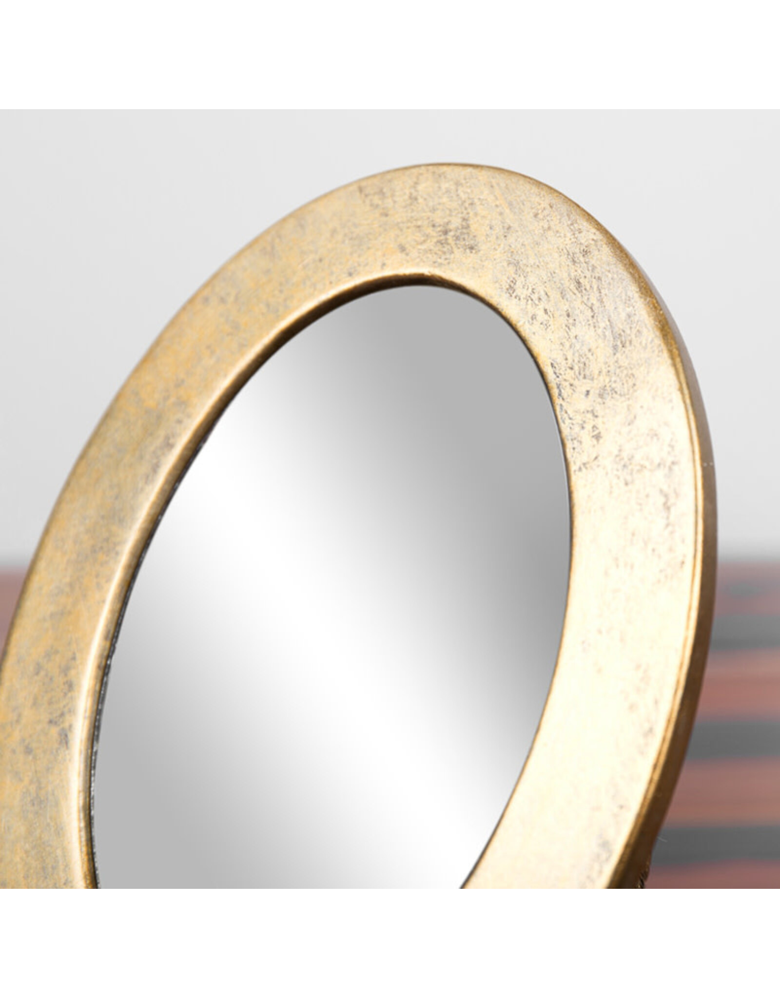 Gilded Fairy Tale Bird Mirror