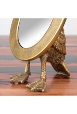 Gilded Fairy Tale Bird Mirror