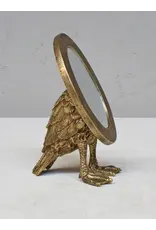 Gilded Fairy Tale Bird Mirror