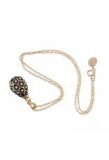 Enchanted Moonlight Fabergé Inspired Pendant Neckalce