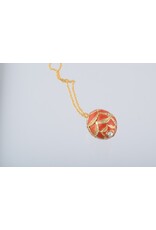 Elepahant Charm Fabergé Inspired Pendant Necklace
