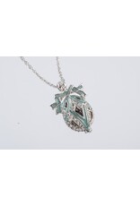 Royal Treasure Fabergé Inspired Egg Pendant Necklace