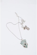 Royal Treasure Fabergé Inspired Egg Pendant Necklace