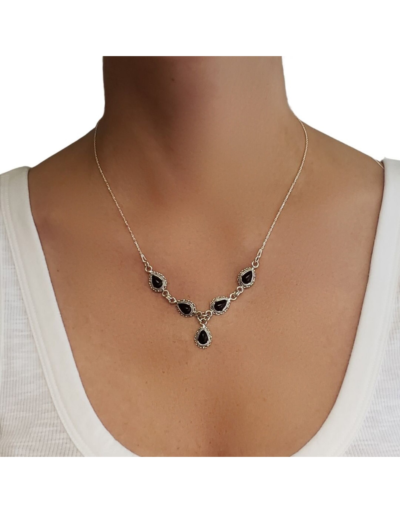 Dowager Maria Feodorovna Romanov  Cherry Amber Sterling Silver Necklace