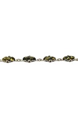 Chartreuse Baltic Amber Sterling Silver Bracelet