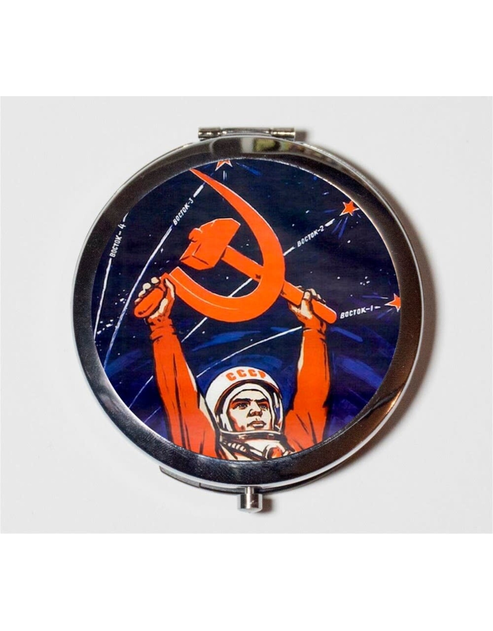 Soviet Cosmonaut Compact Mirror