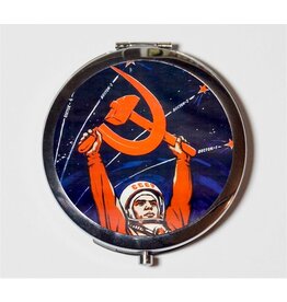 Soviet Cosmonaut Compact Mirror