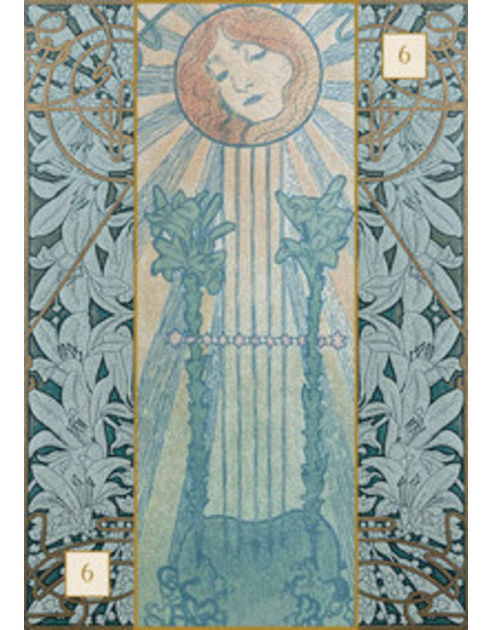 Alfons Mucha Art Nouveau Oracle Cards
