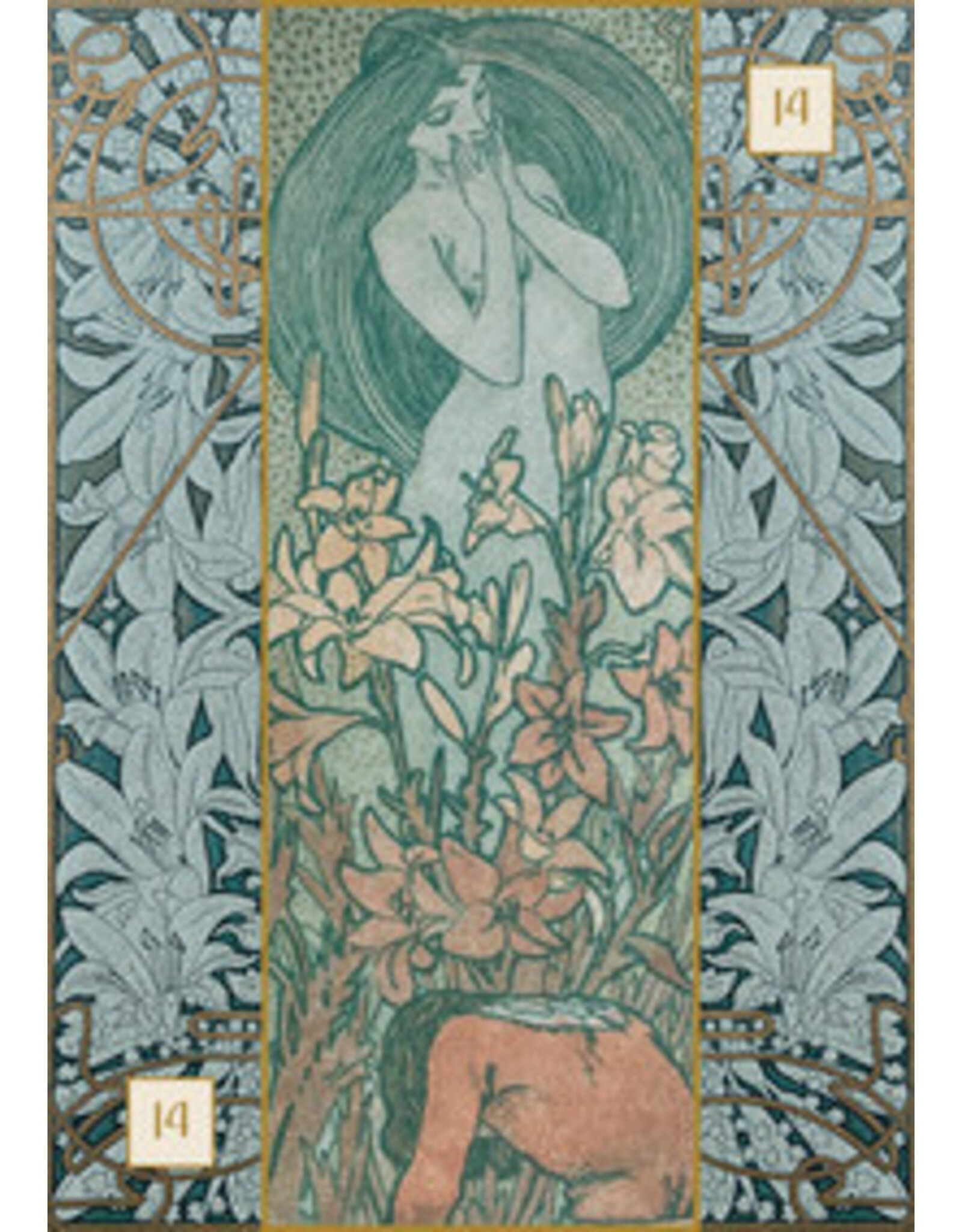 Alfons Mucha Art Nouveau Oracle Cards