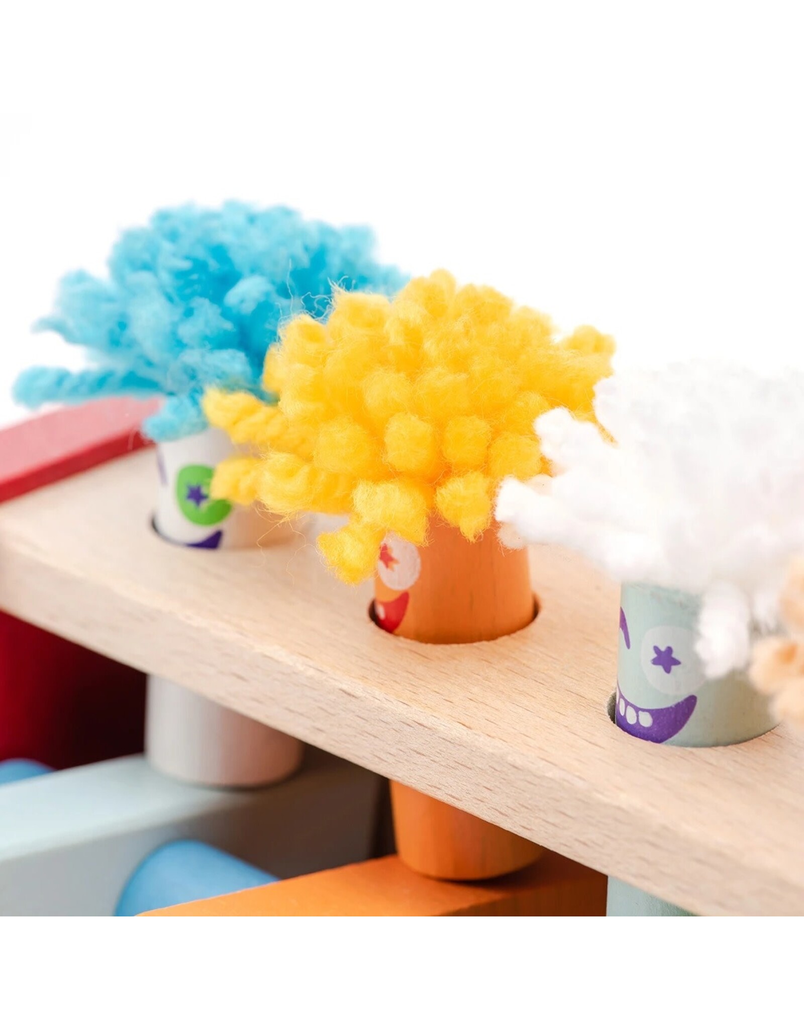 Cubika Jumping Clowns Wooden Toy