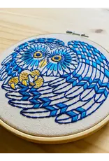 Boreal Owl Embroidery Kit