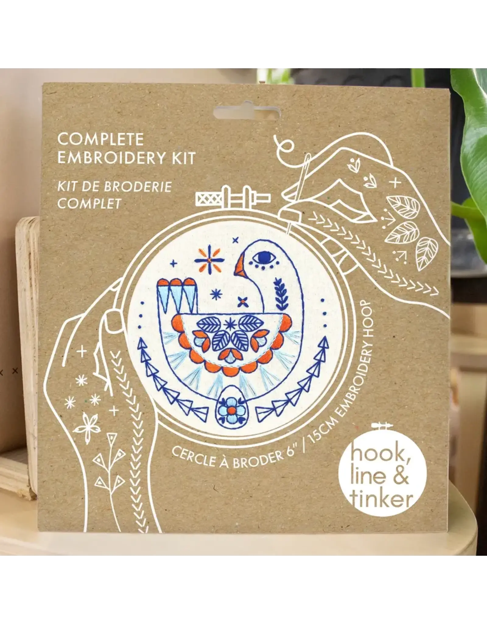Goose Embroidery Kit