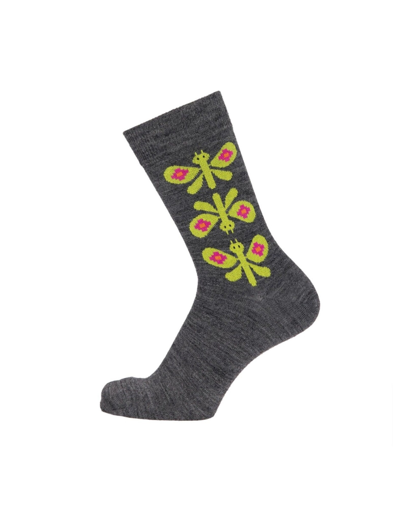 Merino Socks Butterfly - Large