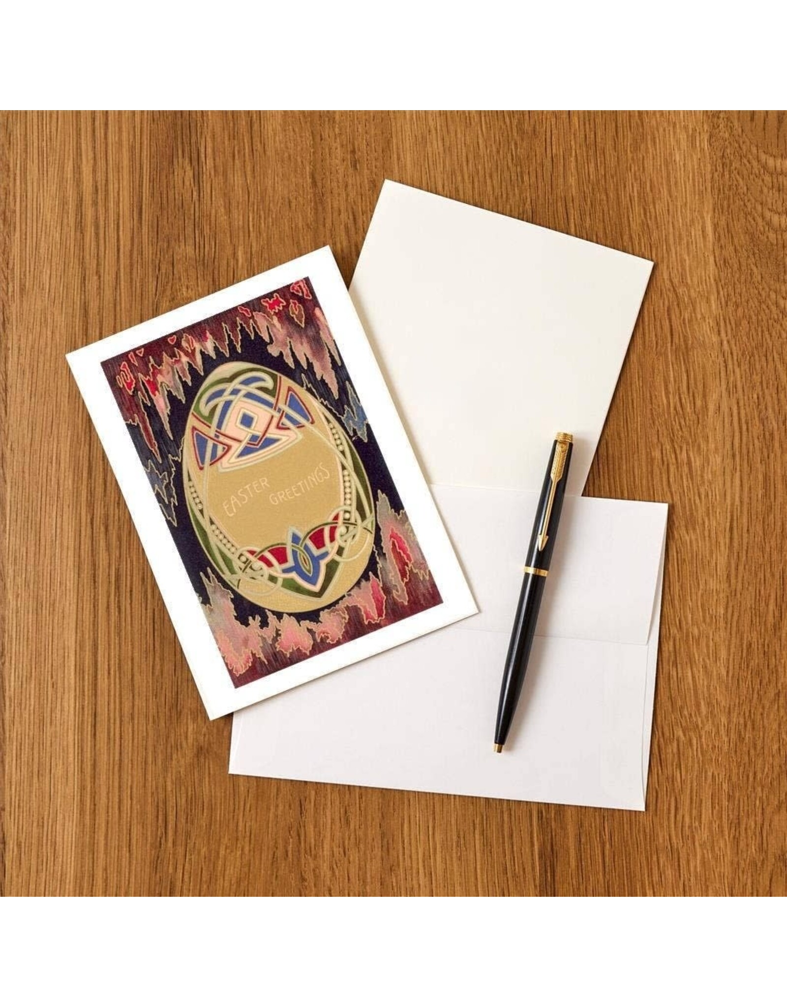 Art Deco Easter Greeting Card