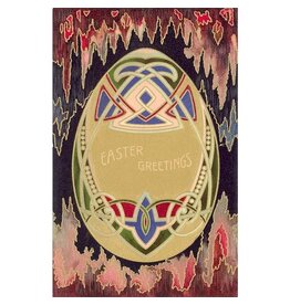 Art Deco Easter Egg Magnet