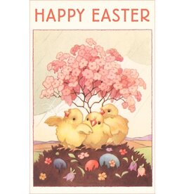 Happy Easter Chicks Magnet