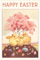 Happy Easter Chicks Magnet