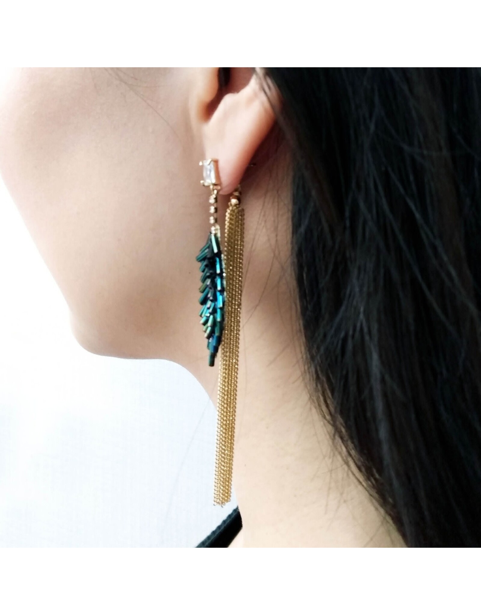 Deep Forest Earrings