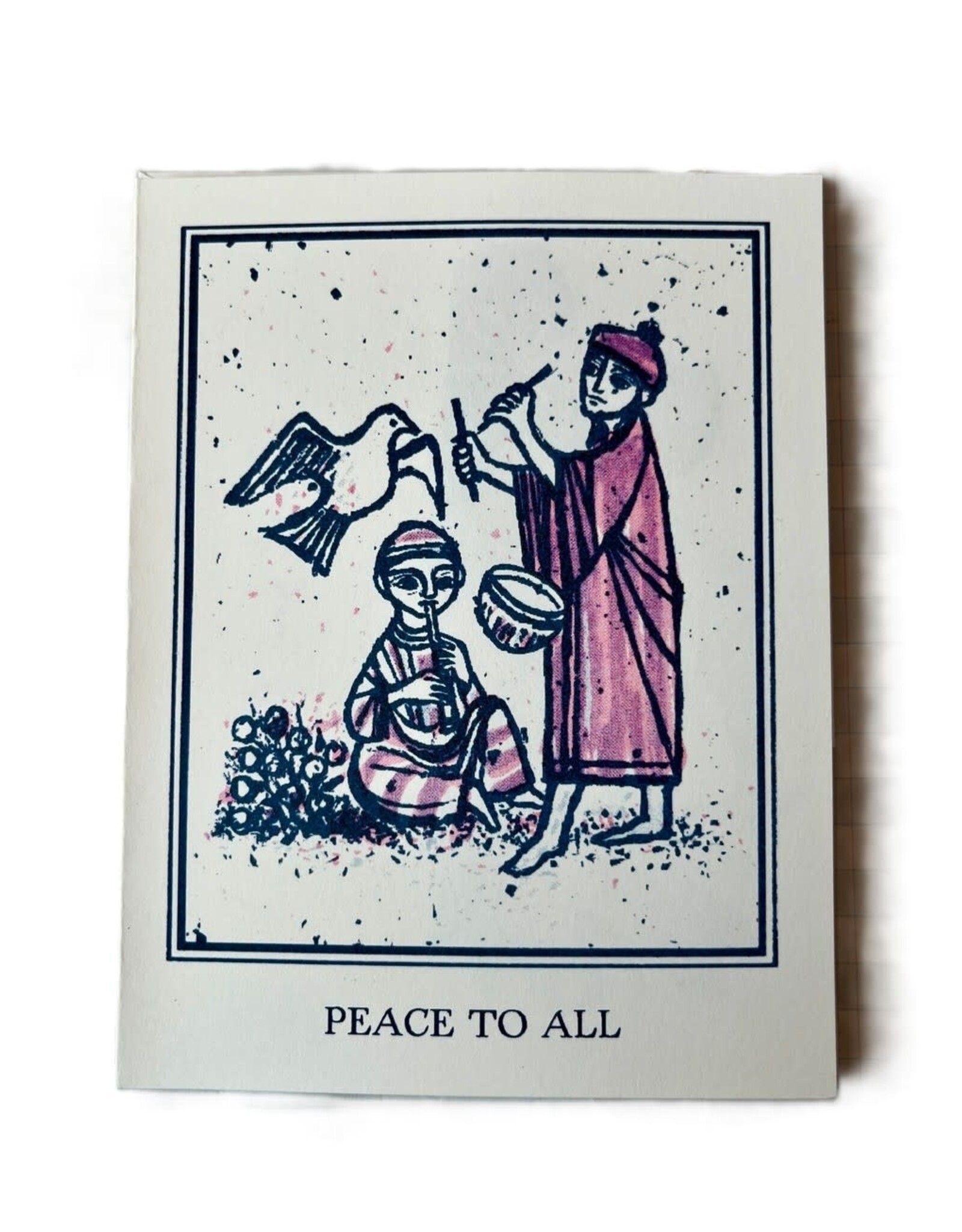 Peace to All Blank Notecard