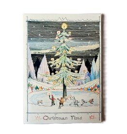 Christmas Time  Blank Notecard