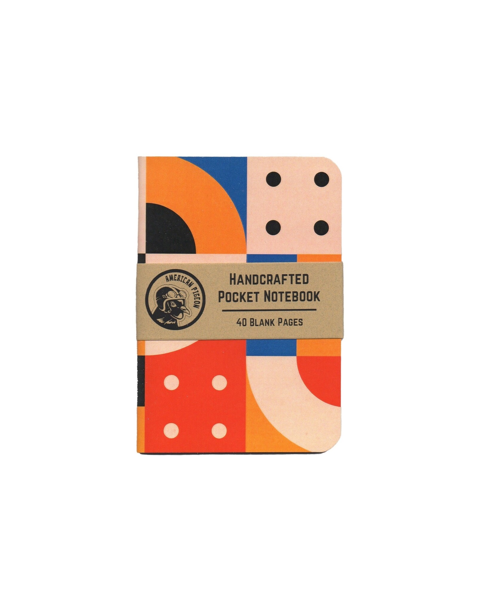 Geometric Pocket Notebook (Dots)