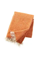 Konstantin Lambs Wool Throw in Orange