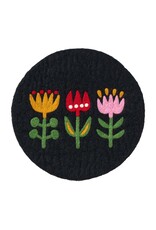 Tulips Felted Wool Trivet