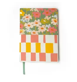Blooms Embroidered Journal