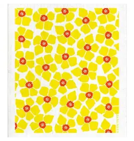 Daffodils Swedish Dishcloth