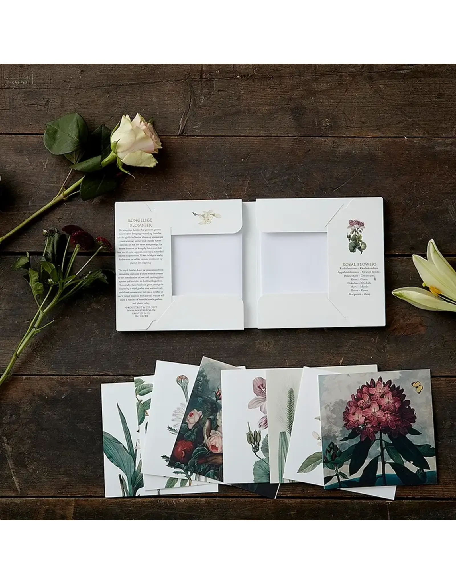 Royal Flowers Notecard Set
