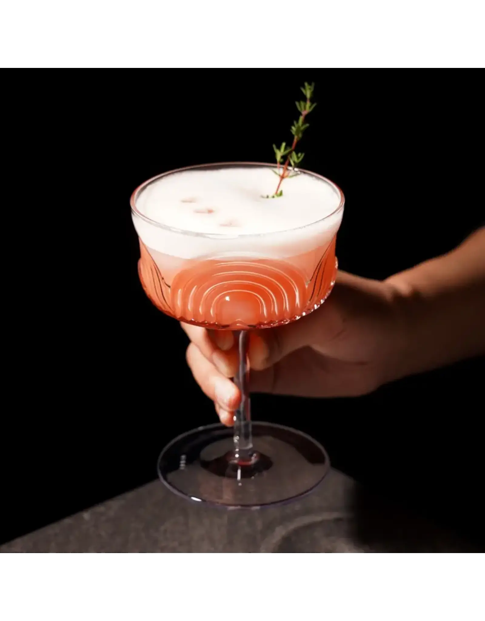 Art Deco Moderne Cocktail Coupe Set of 2