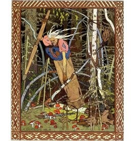 Baba Yaga by Bilibin Magnet