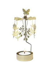 Meadow Gold Angel Chime Candle Holder