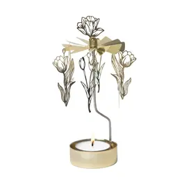 Tulips Angel Chime Candle Holder