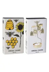 Bees Angel Chime Candle Holder