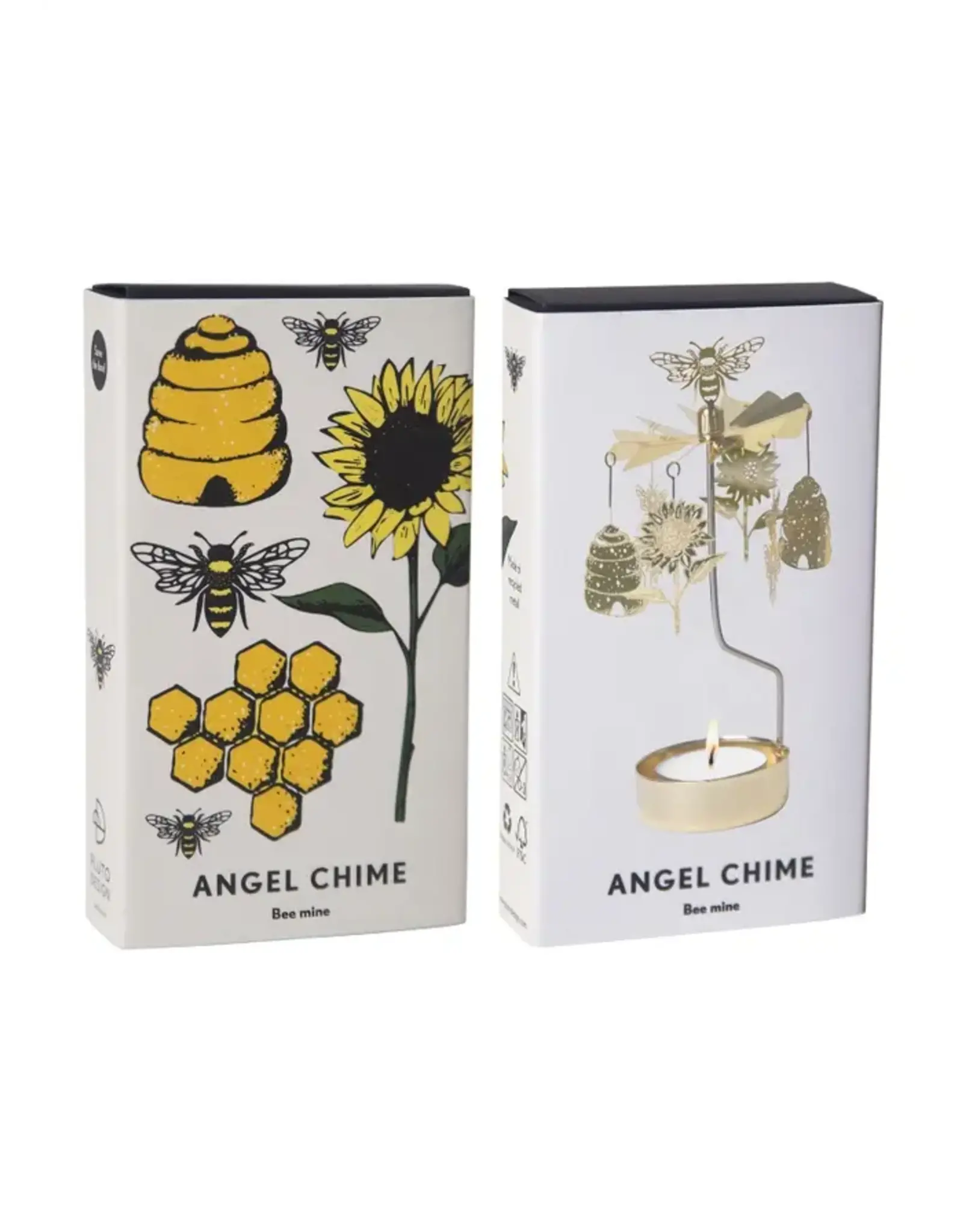 Bees Angel Chime Candle Holder