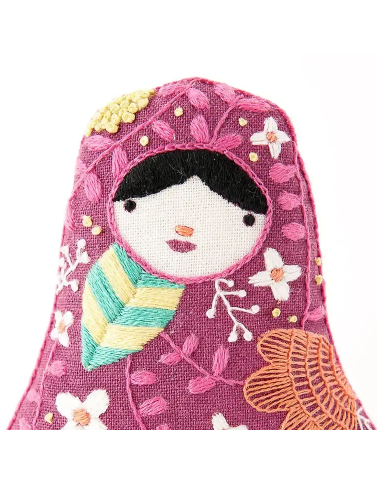 Matryoshka Embroidery Kit