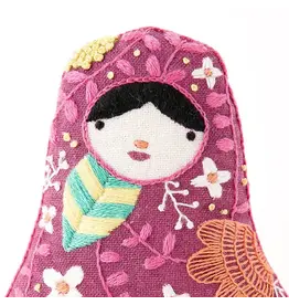 Matryoshka Embroidery Kit
