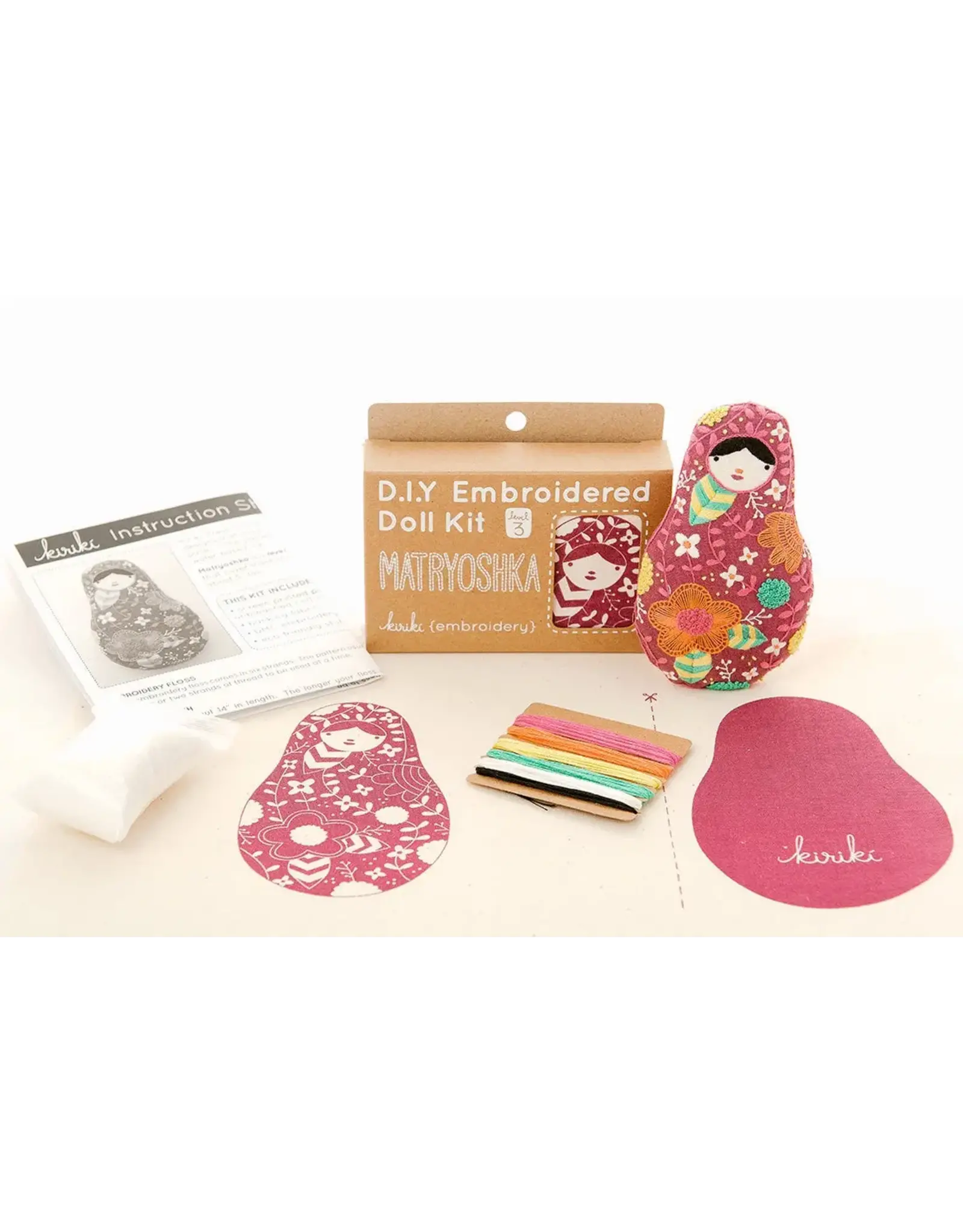 Matryoshka Embroidery Kit